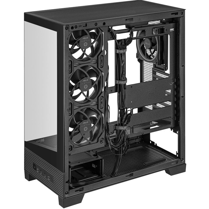 Asus A31 PLUS ATX Mid Tower Gaming PC Case - Black (4 ARGB Fans Included) Asus A31 PLUS ATX Mid Tower Gaming PC Case - Black (4 ARGB Fans Included)